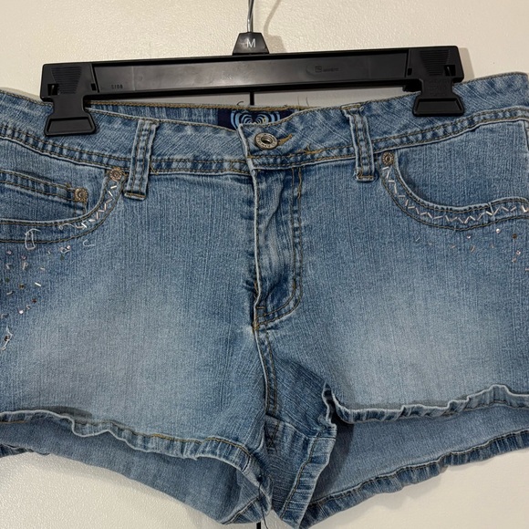 Angels Pants - Angels Light Blue Denim Shorts